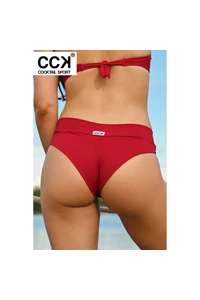 Bordó basic, magasított fazonú brazil tanga