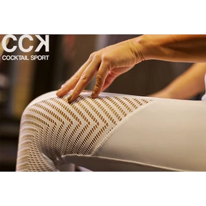 Kép 2/3 - FEHÉR LACE LEGGINGS